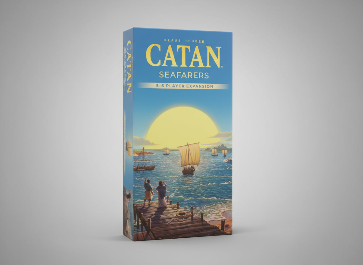 Catan Seafarers 5 - 6 Player expansion - WiredVillage Games - Catan Studio